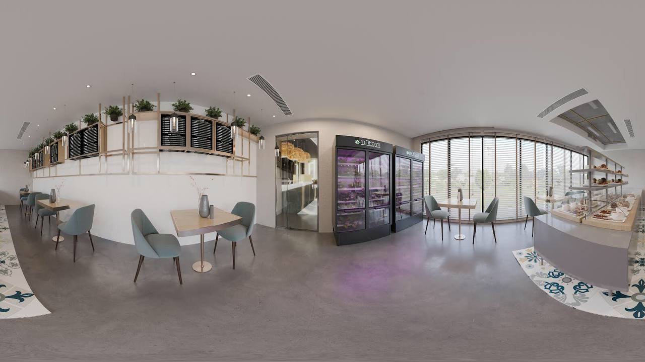 Vertical Farm Interior Render